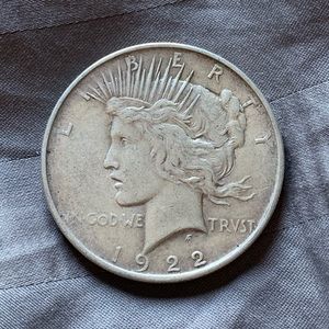 1922 Peace United States dollar coin